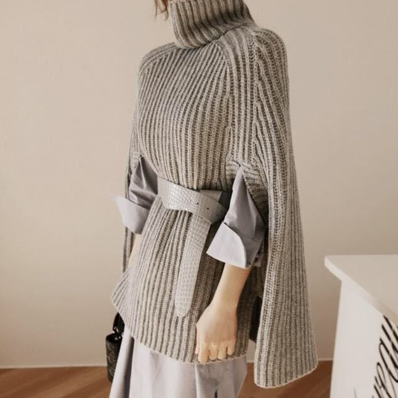 MONACO TURTLENECK CAPE