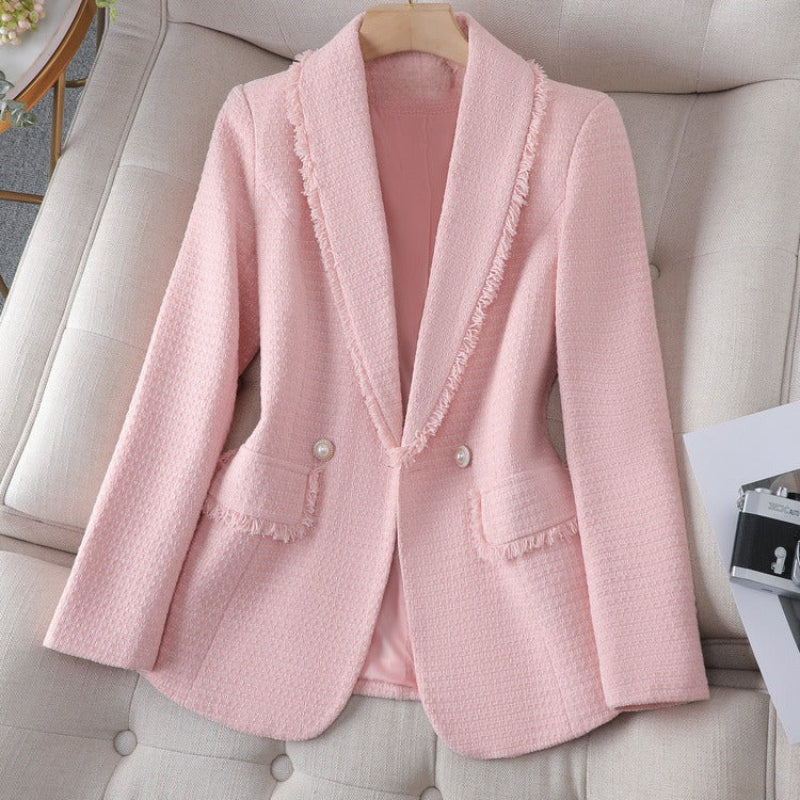 ALENA TEXTURED BLAZER