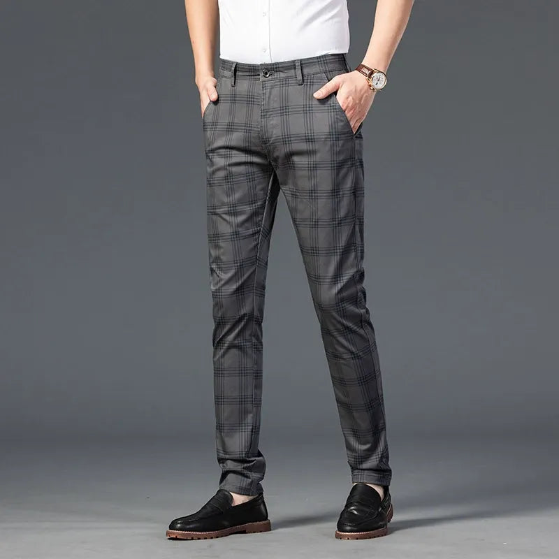 STERLING CHECK TROUSER