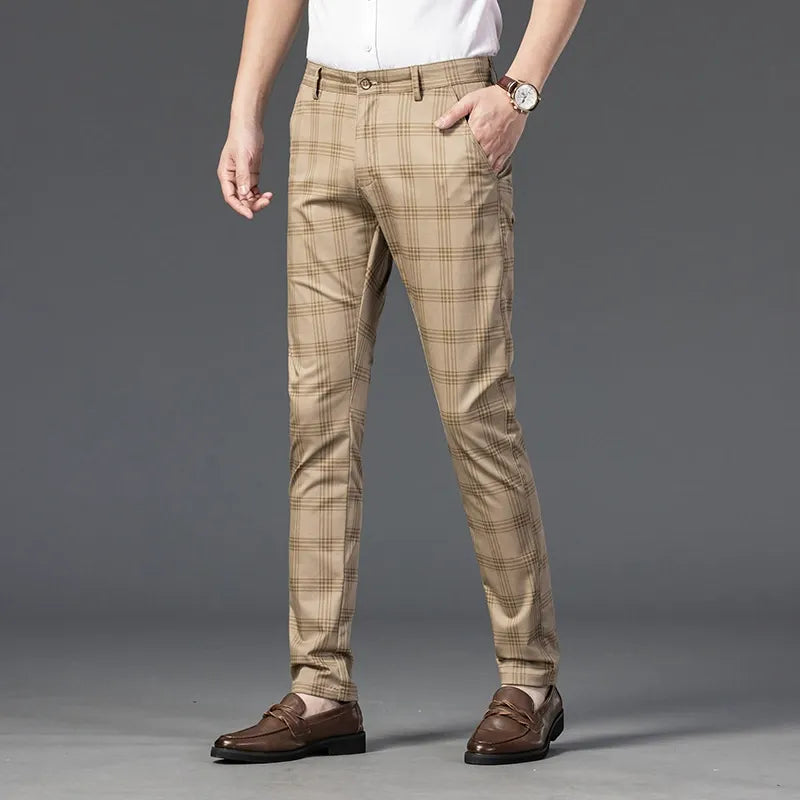 STERLING CHECK TROUSER