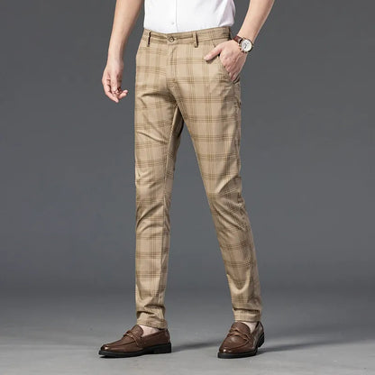 STERLING CHECK TROUSER