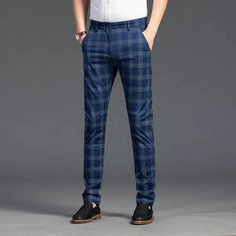STERLING CHECK TROUSER