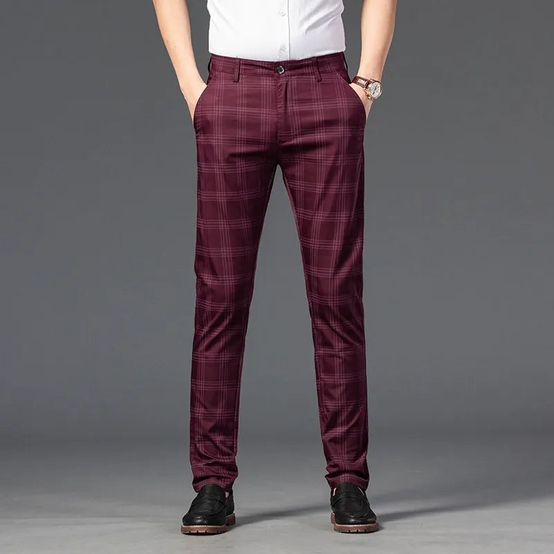 STERLING CHECK TROUSER